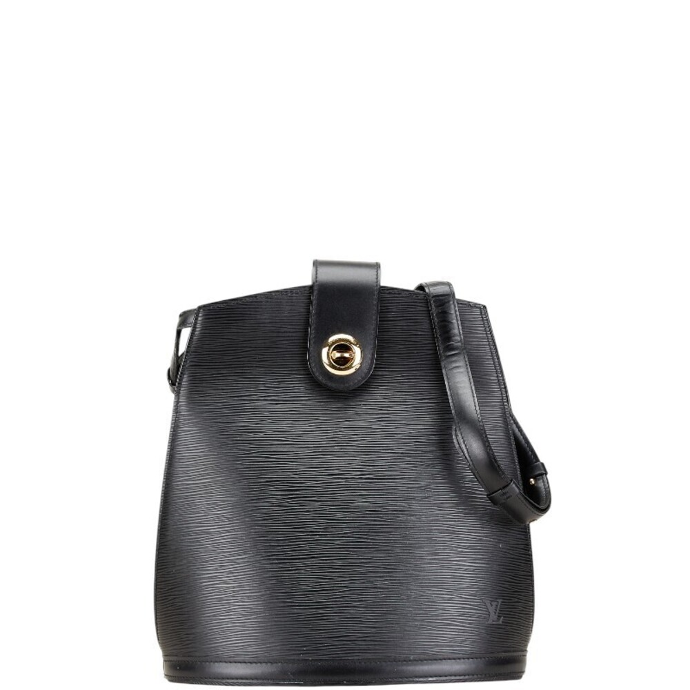 Louis Vuitton Epi Cluny Hobo Shoulder Bag Noir Black Leather